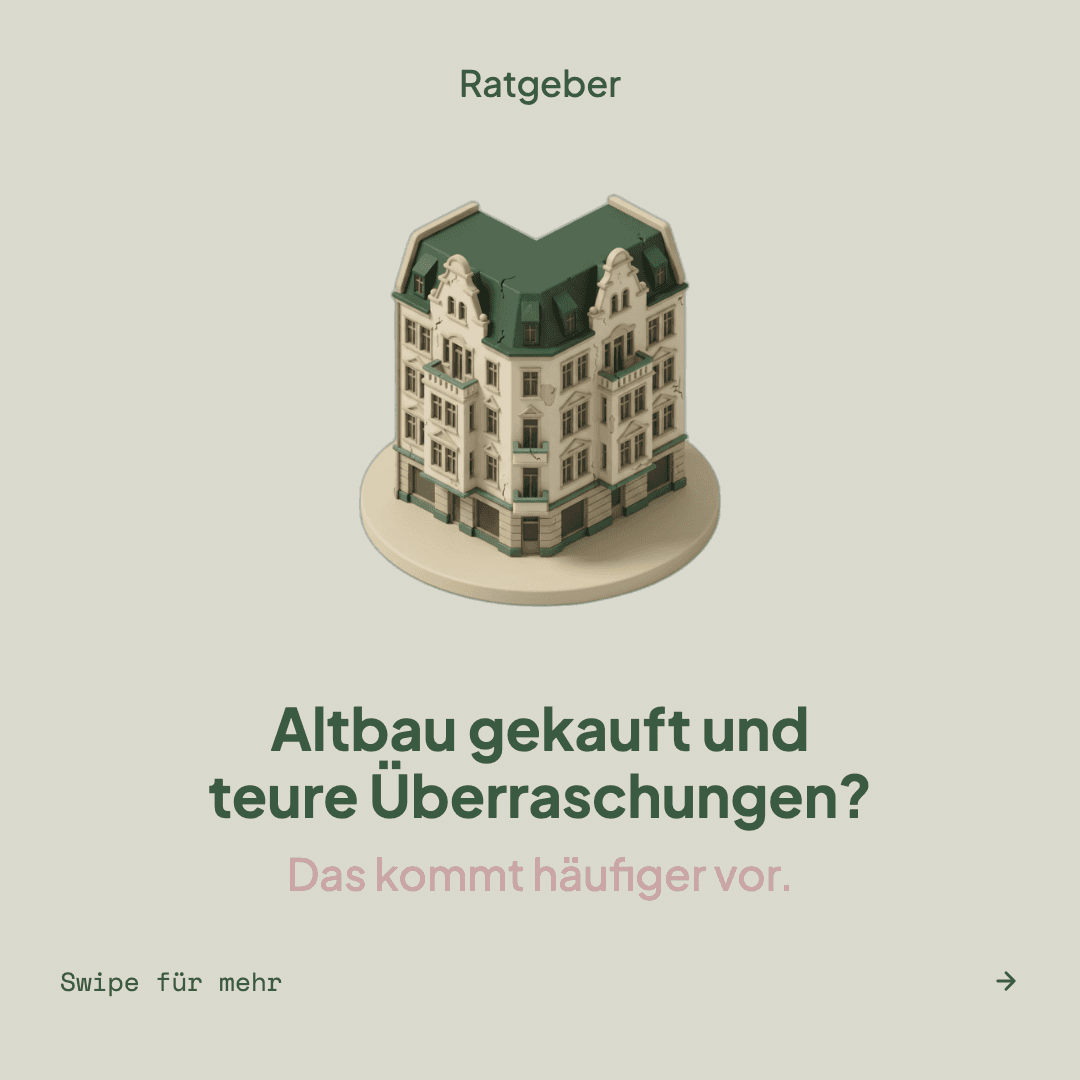 Altbau-Probleme beim Hauskauf – Slide 1