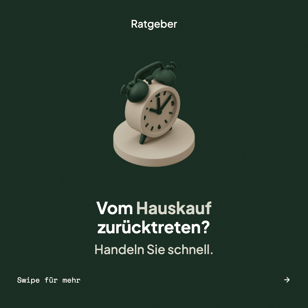 Rücktritt vom Hausverkauf – Slide 1